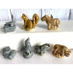 Wade England Red Rose Tea pet series Ceramic 7pc Figurines